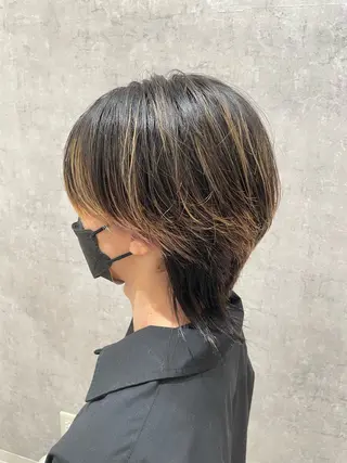 ミディアム カラー 🍀岡本 拓帆🍀のヘアスタイル