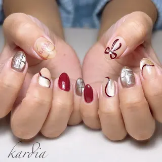 ネイル καρδιά -ｶﾙﾃﾞｨｱ-のネイルデザイン