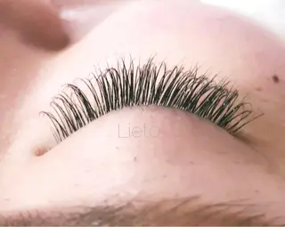 ミディアム カラー パーマ ヘアアレンジ メンズ キッズ マツエク・マツパ ヘア&カフェ ♡リエットのマツエク・マツパデザイン