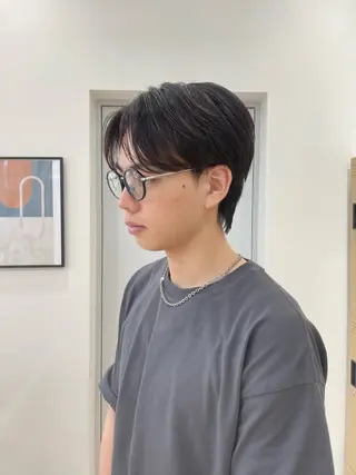 メンズ メンズカット・ パーマhanaのヘアスタイル
