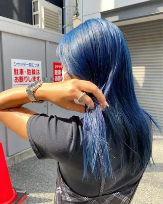 カラー qpula所属・qpula misuzuのヘアスタイル