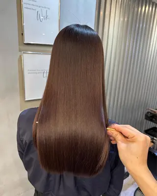 セミロング 💍美髪矯正💍 山田　涼也のヘアスタイル