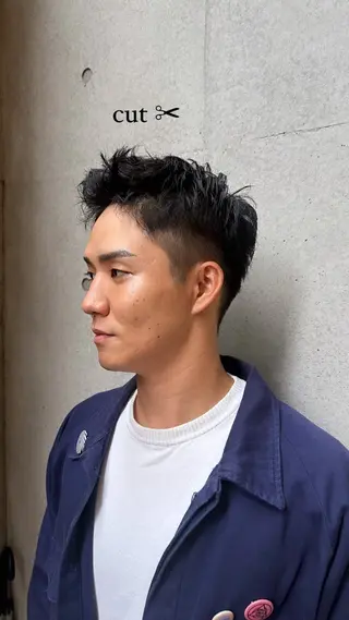 メンズ 似合わせカット /パーマ岡本淳平のヘアスタイル