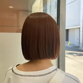 ショート カラー パーマ 森山 陽菜のヘアスタイル