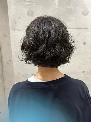 ショート パーマ 🎀ハイトーン/レイ ヤー/Reina🎀のヘアスタイル