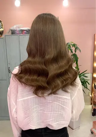 セミロング カラー ハイトーン支持率 No.1🦋KOKIのヘアスタイル