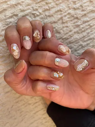 ロング カラー ヘアアレンジ キッズ ネイル マツエク・マツパ アイブロウ 福田 加奈のネイルデザイン