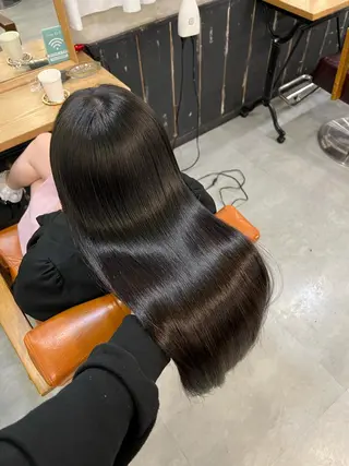 ロング AUBE HAIRazul吉祥寺所属・髪質改善✨幹細胞✨ ウルツヤ🌈清水　祥のヘアスタイル