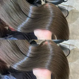 ロング カラー ラフィスヘアードープ所属・レイヤーと透明感の アユカ🫒オリーブのヘアスタイル