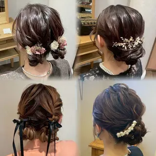 ヘアアレンジ 寒色/ブルーブラック 🐺❄️/ yuu.のヘアスタイル