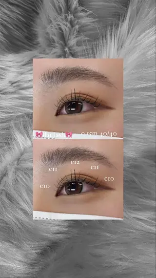 マツエク・マツパ EYELA Cocona🪽🫧のマツエク・マツパデザイン