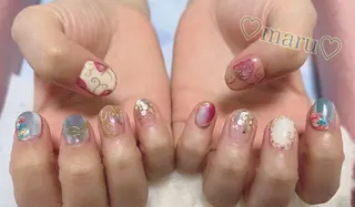 ネイル まるみ ♡のネイルデザイン