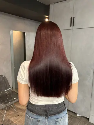 ロング レイヤーカット×暖色 カラー🎀ASAKAのヘアスタイル