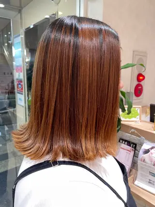 セミロング レイヤー×ハイライト 🌷RINA🌷のヘアスタイル