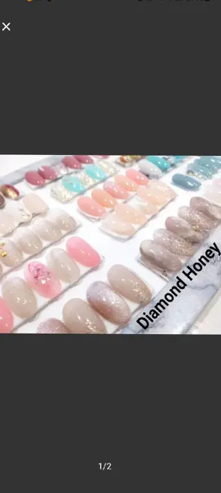 ネイル Nail salon　Diamond　Honey所属・高野 紀子のネイルデザイン