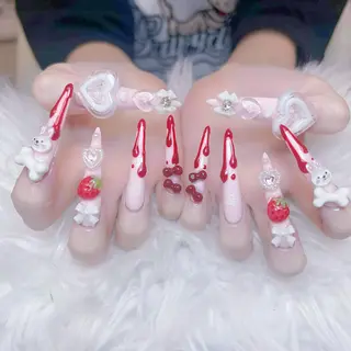 ロング Anh 高田馬場のネイルデザイン