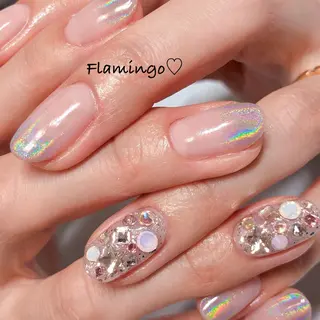 ネイル 40代からの爪を守る ×ケア重視サロン♡のネイルデザイン