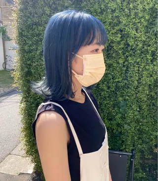 ミディアム カラー 柔らかいcolor 🌿harukaのヘアスタイル