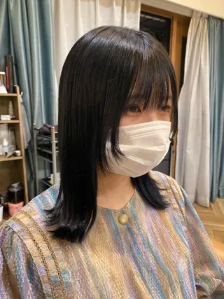 ミディアム ヘアアレンジ 🇰🇷韓国ヘア/ レイヤー/まさ❣️のヘアスタイル