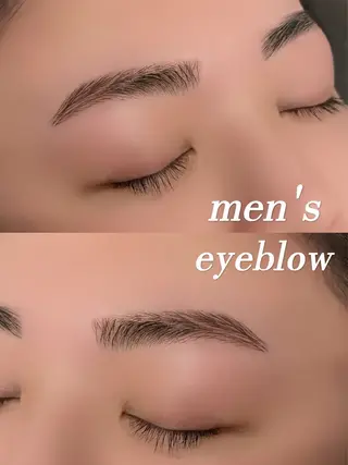 メンズ アイブロウ 🍒‪ Nozomi🎧‎のマツエク・マツパデザイン