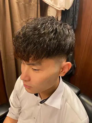 ショート メンズ ヒロ銀座ヘアーサロン池袋 サンシャイン通り店所属・カットモデル 募集/松本大岐のヘアスタイル