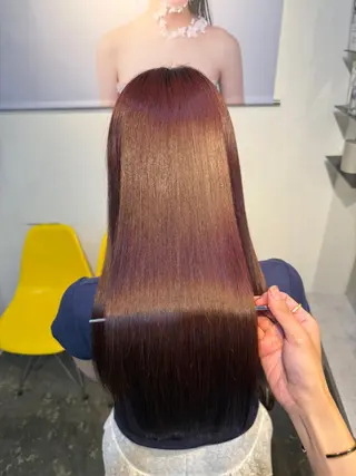 ロング 縮毛矯正/レイヤー カット⭐️SHOTAのヘアスタイル