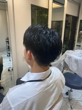 ショート メンズ ハラサキ ゲンキのヘアスタイル
