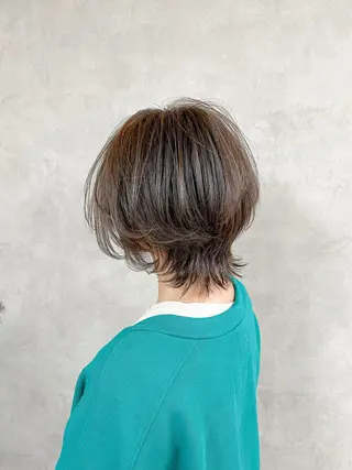 ショート カラー 🎁無料カットカラー 📷撮影モデル募集✨のヘアスタイル