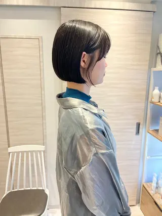 ショート カラー Chiho / 梅田 / ボブ/ パーマのヘアスタイル