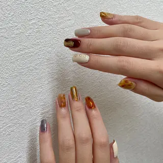 ネイル Dubhe  Nail所属・Dubhe Nail Risaのネイルデザイン