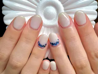 ショート カラー ネイル ネイルサロン リリーブランシュ所属・森 瑞紀のネイルデザイン