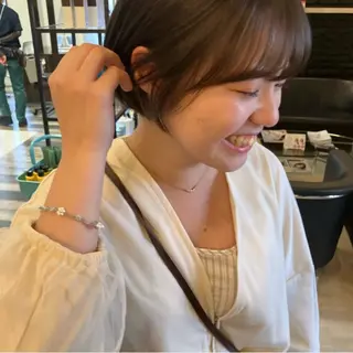 ショート ナチュラルヘア 🌱/久留米/あまのヘアスタイル