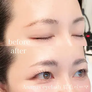 アイブロウ Ananas  eyelash南浦和所属・南浦和駅まつ毛眉毛 yukiの眉毛・アイブロウイメージ