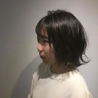 ショート カラー しのはら まどかのヘアスタイル