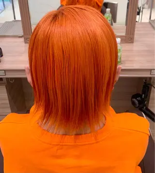 ショート カラー 山田 悠朱里のヘアスタイル