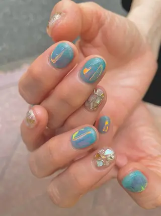 ネイル Ash関内ネイリスト 荒木のネイルデザイン