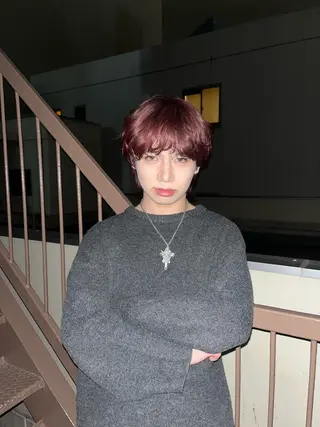 ショート カラー HEW所属・Sanaダブルカラー ✨️パルコ徒歩1分のヘアスタイル