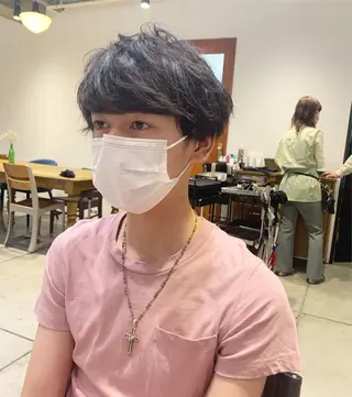 ショート メンズ メンズパーマの達人 🌟川内絵人のヘアスタイル