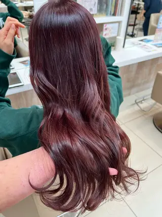 カラー 髪質改善／透明感 NAKAIEのヘアスタイル