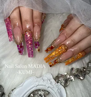 ネイル MADIA川崎所属・KUMI💛 MADIAのネイルデザイン
