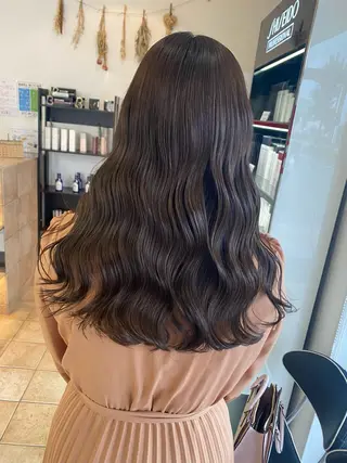 ロング 🇰🇷韓国風顔周り NANAMI🇰🇷のヘアスタイル