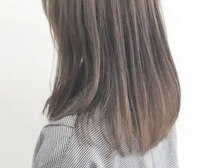 ミディアム カラー パーマ ヘアアレンジ ネイル マツエク・マツパ 川野 彩海のヘアスタイル