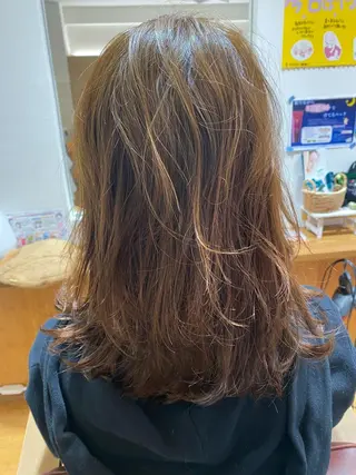 セミロング カラー 選べるマツパ◎ 下山のマツエク・マツパデザイン