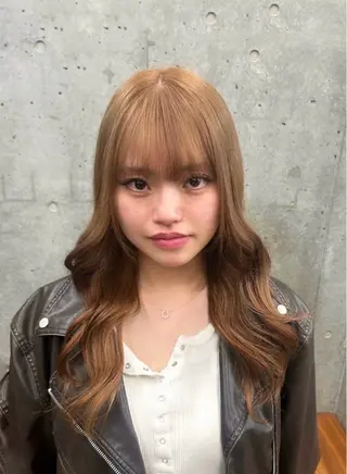 ロング 💎ハイトーン/韓国 style💜あかねのヘアスタイル