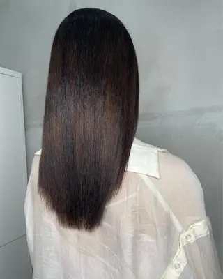 パーマ 益 佑夏のヘアスタイル