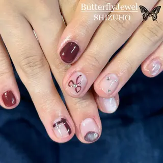 ネイル Butterfly Jewel本店 石原のネイルデザイン