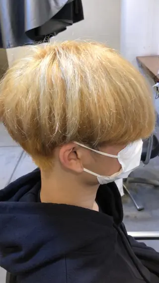 カラー メンズ 村上 楓弥のヘアスタイル