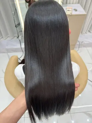 ロング 小木曽 里奈のヘアスタイル
