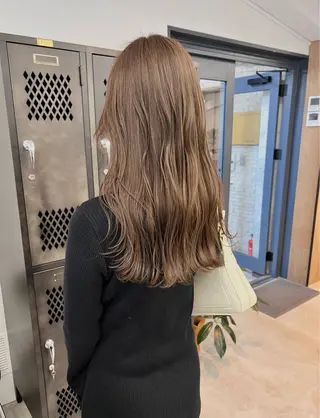 セミロング カラー 樫原裕二 /柔らかいカラーのヘアスタイル