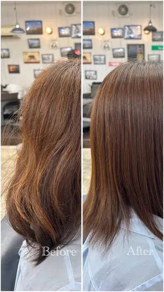 ミディアム 赤川 海愛のヘアスタイル